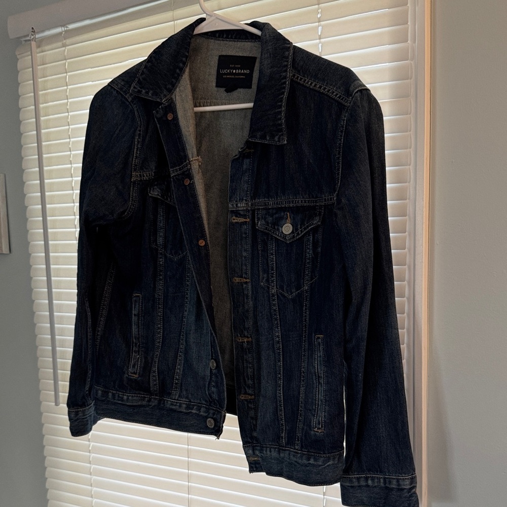 Lucky Brand Dark Blue Denim Jacket